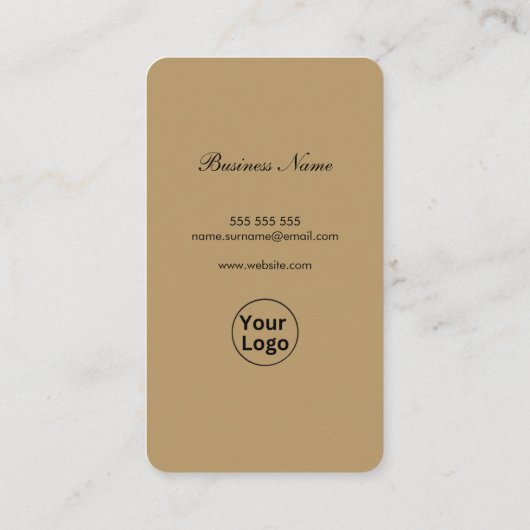 Carte De Visite CODE QR Professionnel 2 (Dos)