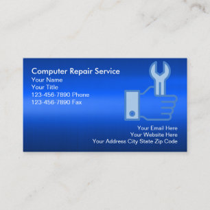 Carte De Visite Code QR professionnel du service de réparation d'o