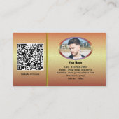 Carte De Visite Code QR Puerto Sunset 1739 (Dos)