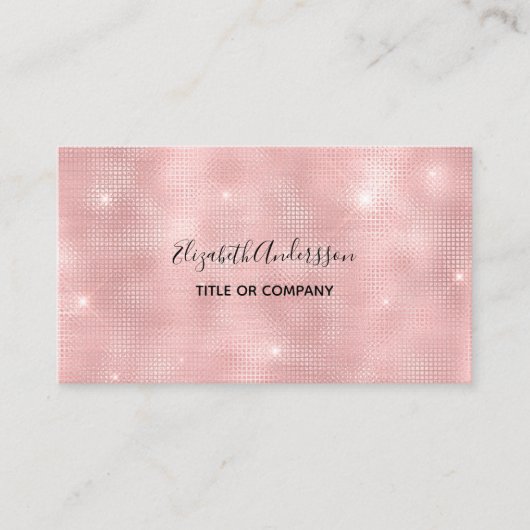 Carte De Visite Code qr rose vif (Devant)