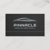 Carte De Visite Code QR Services de Mécanicien Mobile Professionne (Devant)