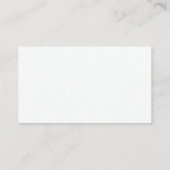 Carte De Visite Code QR simple de site Web promotionnel (Dos)