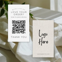 Code QR Simple Logo Lin : Laissez un avis