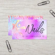 Code QR Vernis Éclat Holographique Ongles Éclabous