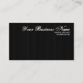 Carte De Visite code rayé de QR (Dos)