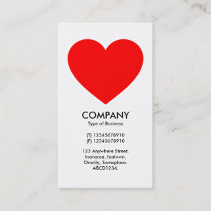 Carte De Visite Coeur