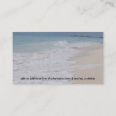 Carte De Visite Coeur dans le consultant en matière nuptiale de (Dos)