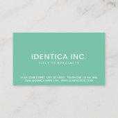 Carte De Visite coeur de démarrage (Dos)