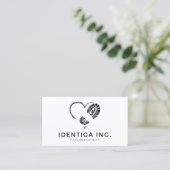 Carte De Visite coeur d'estomac de démarrage (Debout devant)