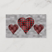 CARTE DE VISITE COEUR GRUNGE (Dos)