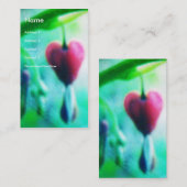 Carte De Visite Coeur saignant (Devant / Derrière)