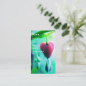 Carte De Visite Coeur saignant (Debout devant)