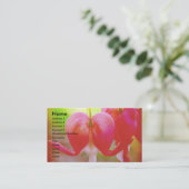 Carte De Visite Coeur saignant (Debout devant)