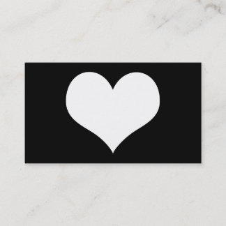 Carte De Visite coeur simple