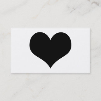 Carte De Visite coeur simple