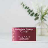 Carte De Visite Coeur taché (Debout devant)