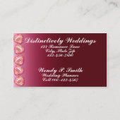 Carte De Visite Coeur taché (Devant)