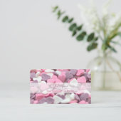 Carte De Visite Coeurs de sucre pour pâtisseries pâtisseries boula (Debout devant)