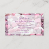 Carte De Visite Coeurs de sucre pour pâtisseries pâtisseries boula (Dos)