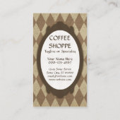 Carte De Visite coffee (Dos)