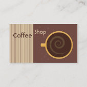 Carte De Visite CoffeeShop (Dos)