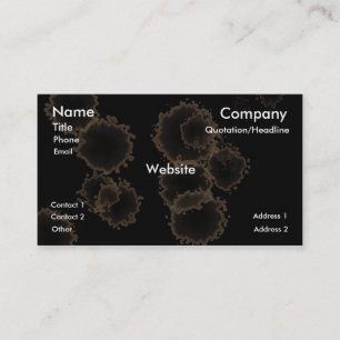 Carte De Visite CoffeeStain