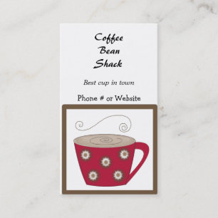 Carte de visite CoffeeTheme