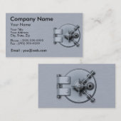 Carte De Visite coffre fort (Devant / Derrière)