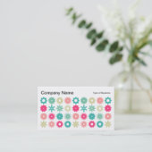 Carte De Visite Cogs - Couleurs 01 (Debout devant)