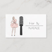 Carte De Visite Coiffeur (Devant)