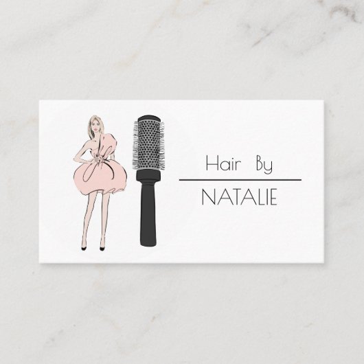 Carte De Visite Coiffeur (Devant)