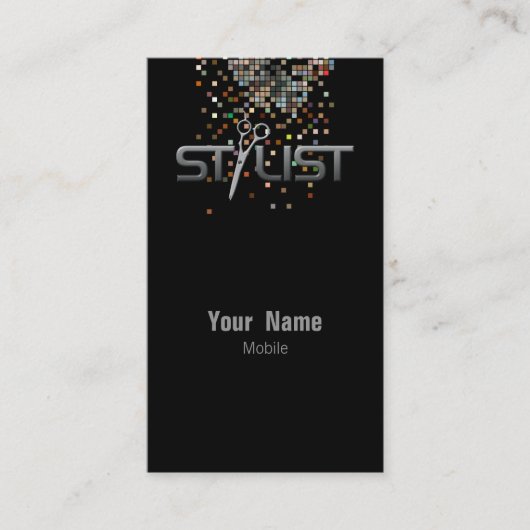 Carte De Visite Coiffeur (Devant)