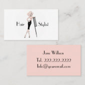 Carte De Visite Coiffeur (Devant / Derrière)