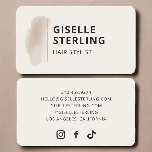 Carte De Visite Coiffeur