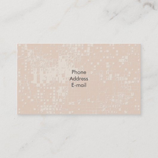 Carte de visite coiffeur (Dos)