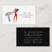 Carte De Visite Coiffeur (Devant / Derrière)