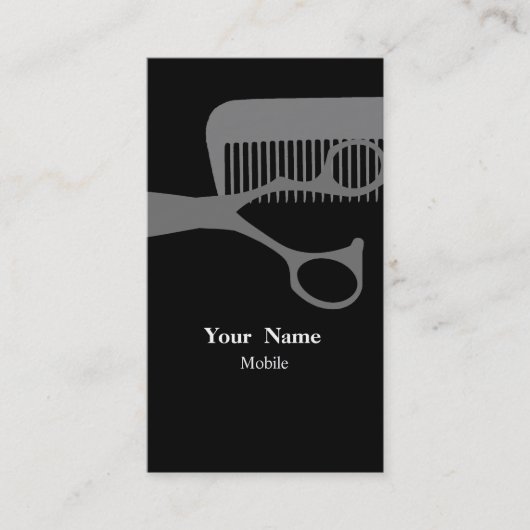 Carte De Visite Coiffeur (Devant)