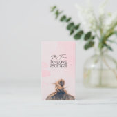 Carte De Visite Coiffeur (Debout devant)