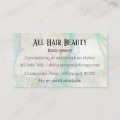 Carte De Visite Coiffeur (Dos)