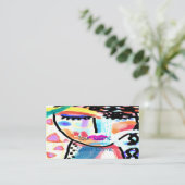 Carte de visite coiffeur (Debout devant)