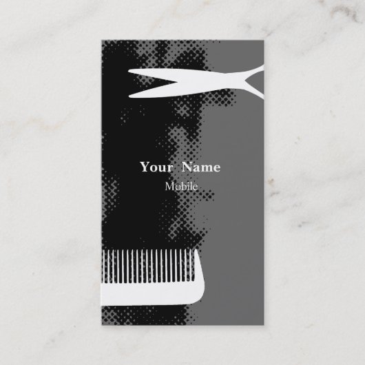 Carte De Visite Coiffeur (Devant)