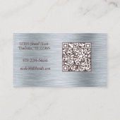Carte De Visite Coiffeur Captivant  (Dos)
