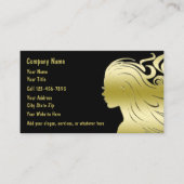 Carte de visite coiffeur classe (Devant)