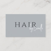 Carte De Visite Coiffeur Code QR Neutre (Devant)