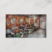 Carte De Visite Coiffeur - coiffeurs de Frenchtown (Dos)