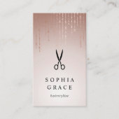 Carte De Visite Coiffeur de pluie (Devant)