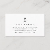 Carte De Visite Coiffeur de pluie (Dos)