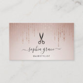 Carte De Visite Coiffeur de pluie (Devant)