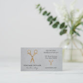 Carte De Visite Coiffeur | Fancy Shears (Debout devant)