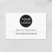 Carte De Visite Coiffeur ou Coiffure (Devant)